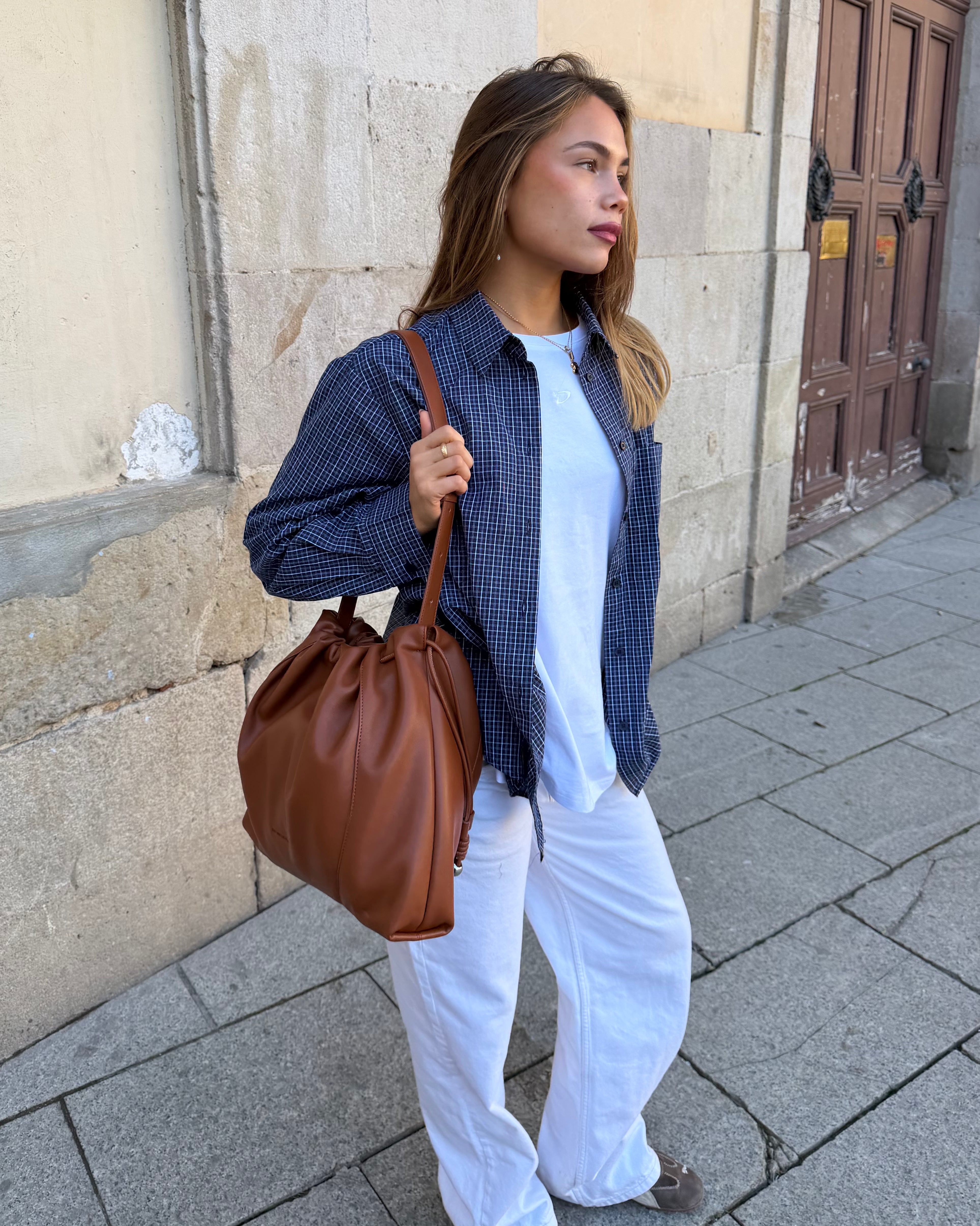 NAOMI BAG - COGNAC