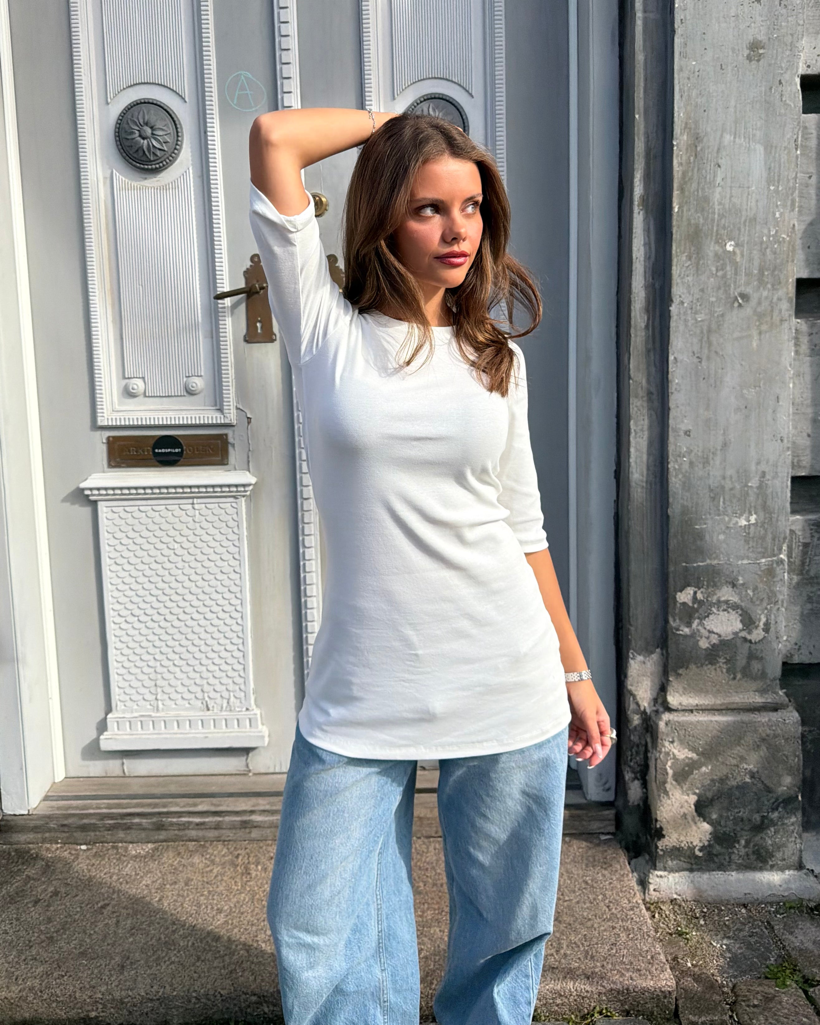 WILMA DRESS - WHITE