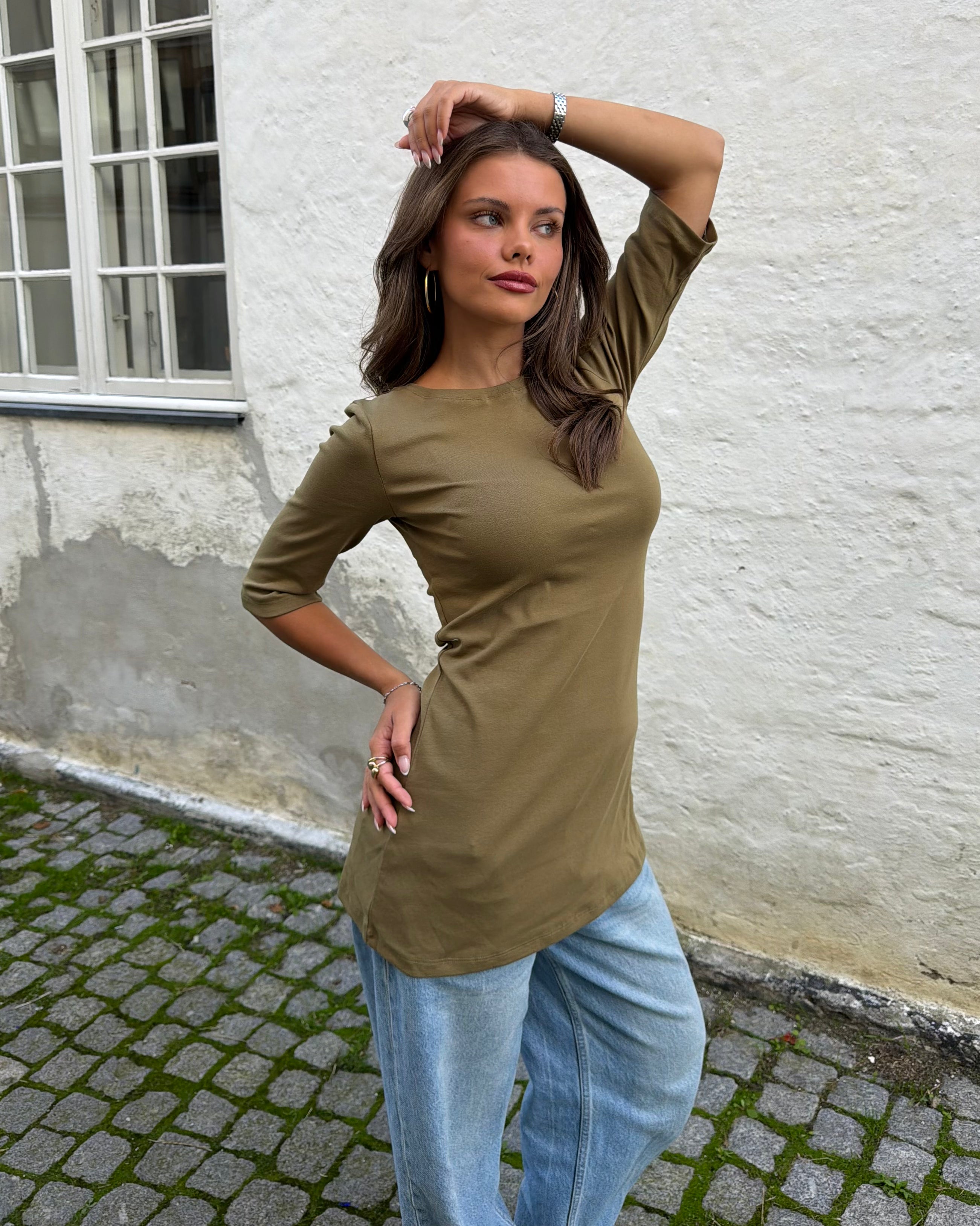 WILMA DRESS - ARMY