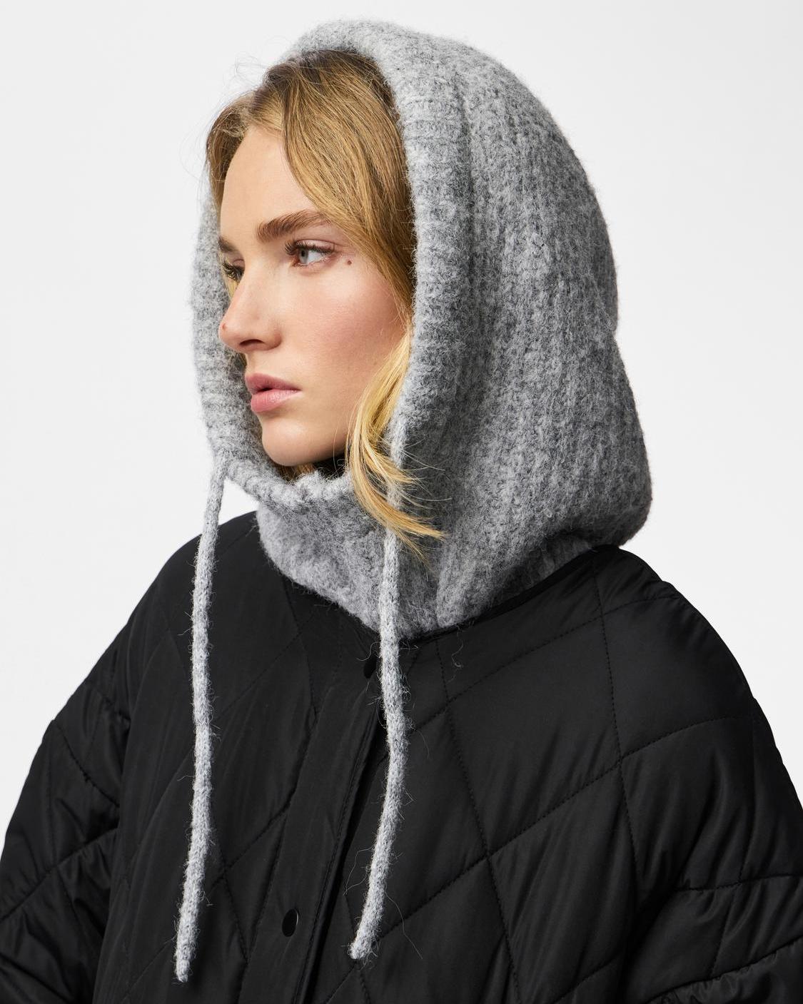 NAMBI BALACLAVA - LIGHT GREY - Dinvintageshop