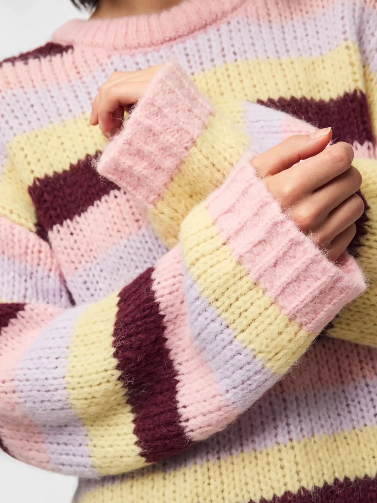 DORTHEA STRIPE KNIT - MULTI - Dinvintageshop