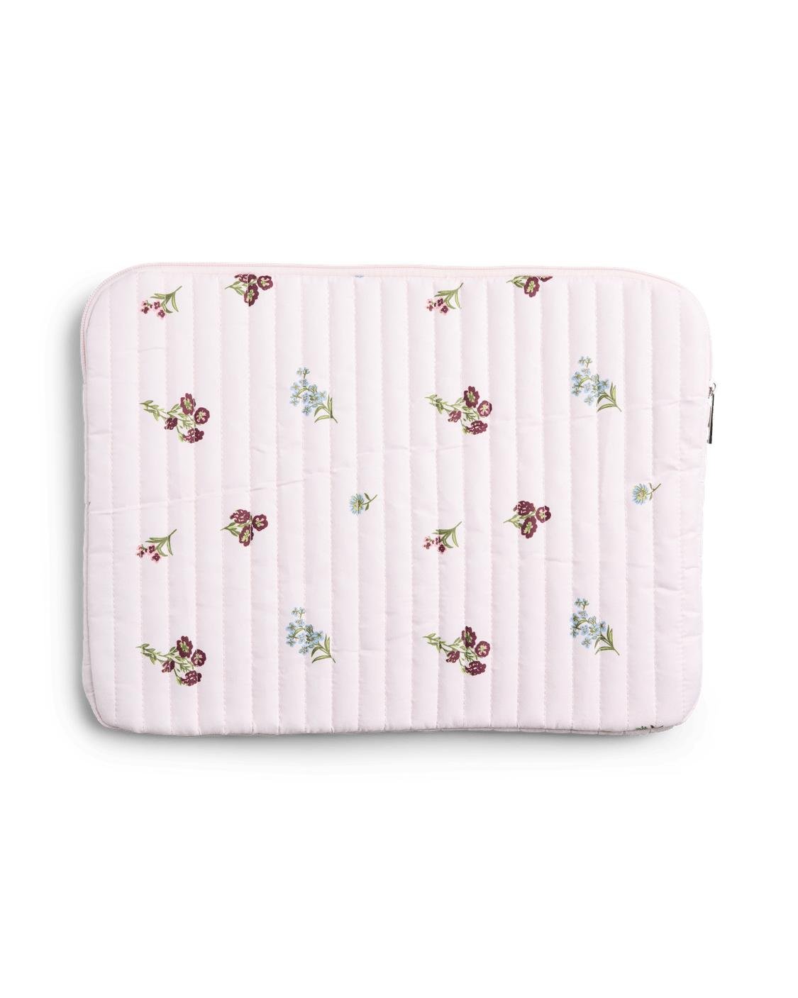 ANNA COMPUTER SLEEVE - LIGHT LIAC FLOWERS