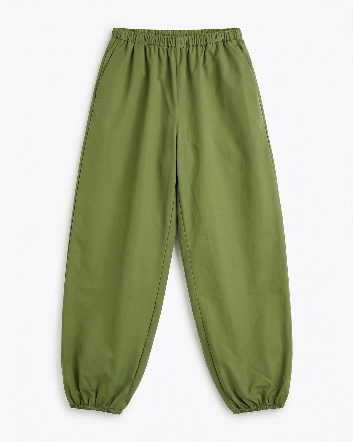 CARO BALLOON PANTS - ARMY GREEN