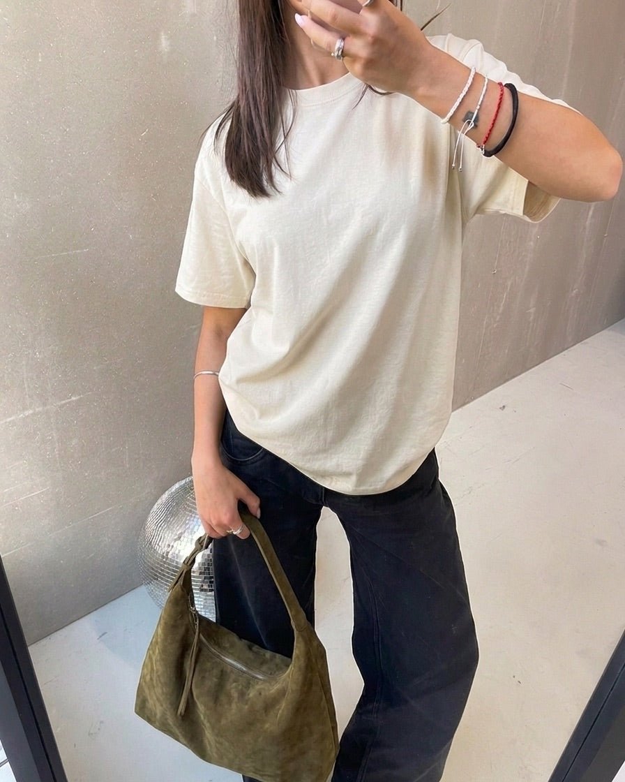 FRUIT T-SHIRT - CREME - Dinvintageshop