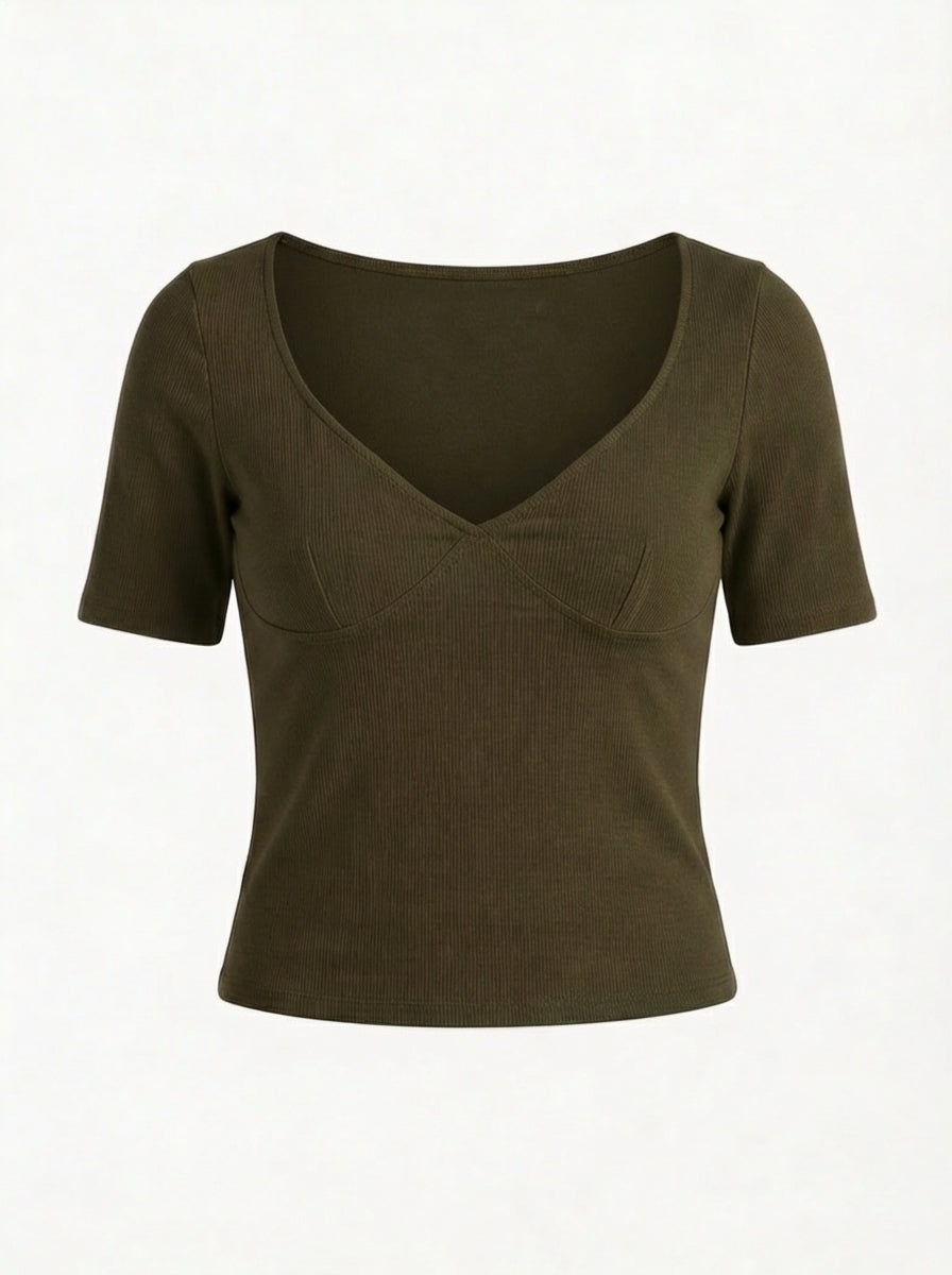 ELVIRA TOP - ARMY
