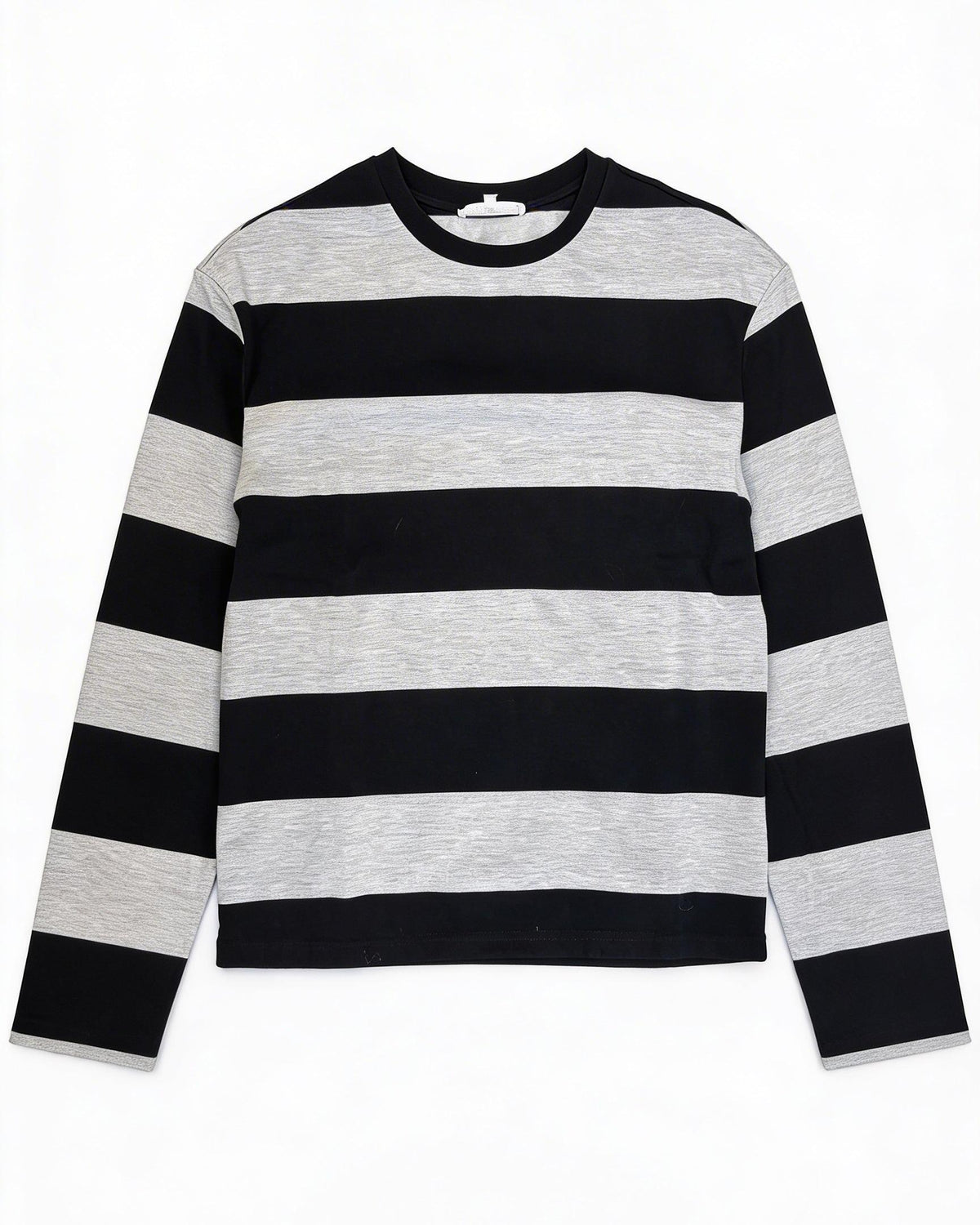 MYNTE WIDE STRIPE - GREY/BLACK