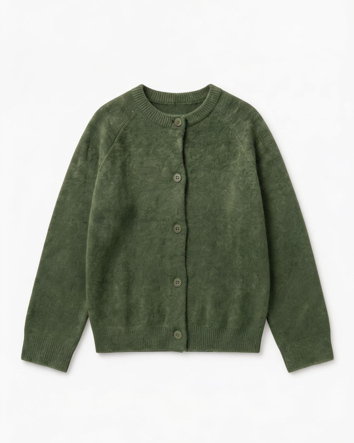 SADIE CARDIGAN - DARK GREEN - Dinvintageshop
