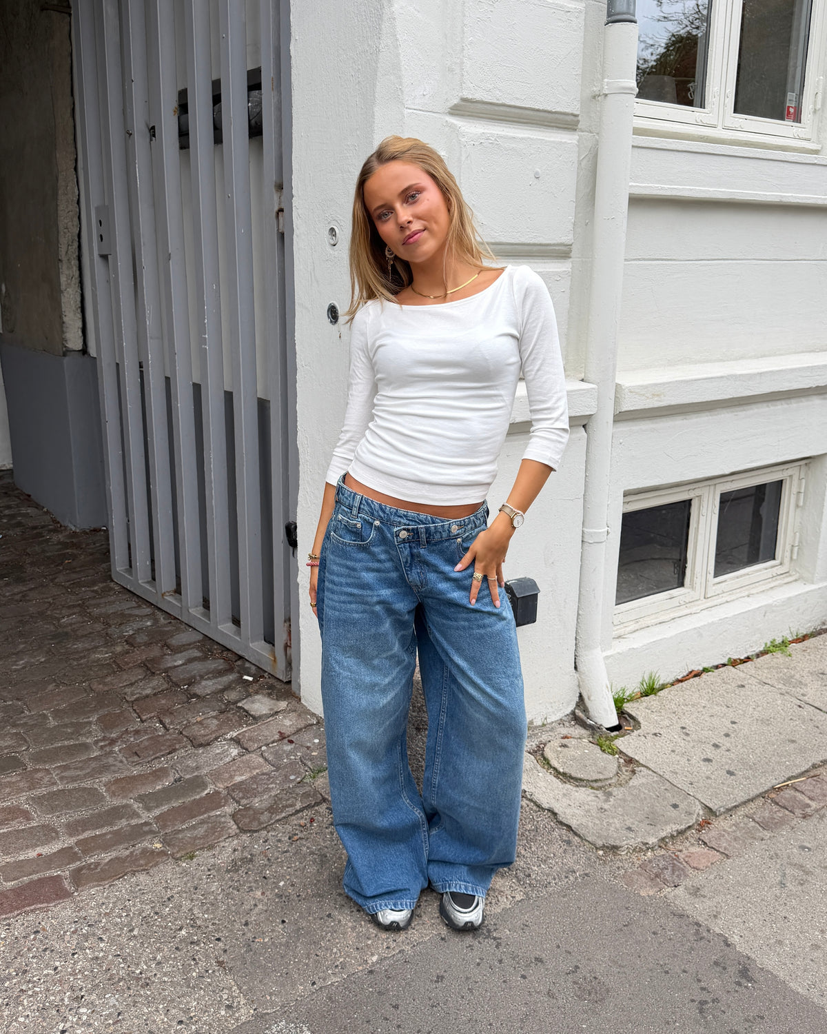 JOSEFINE JEANS - MID BLUE