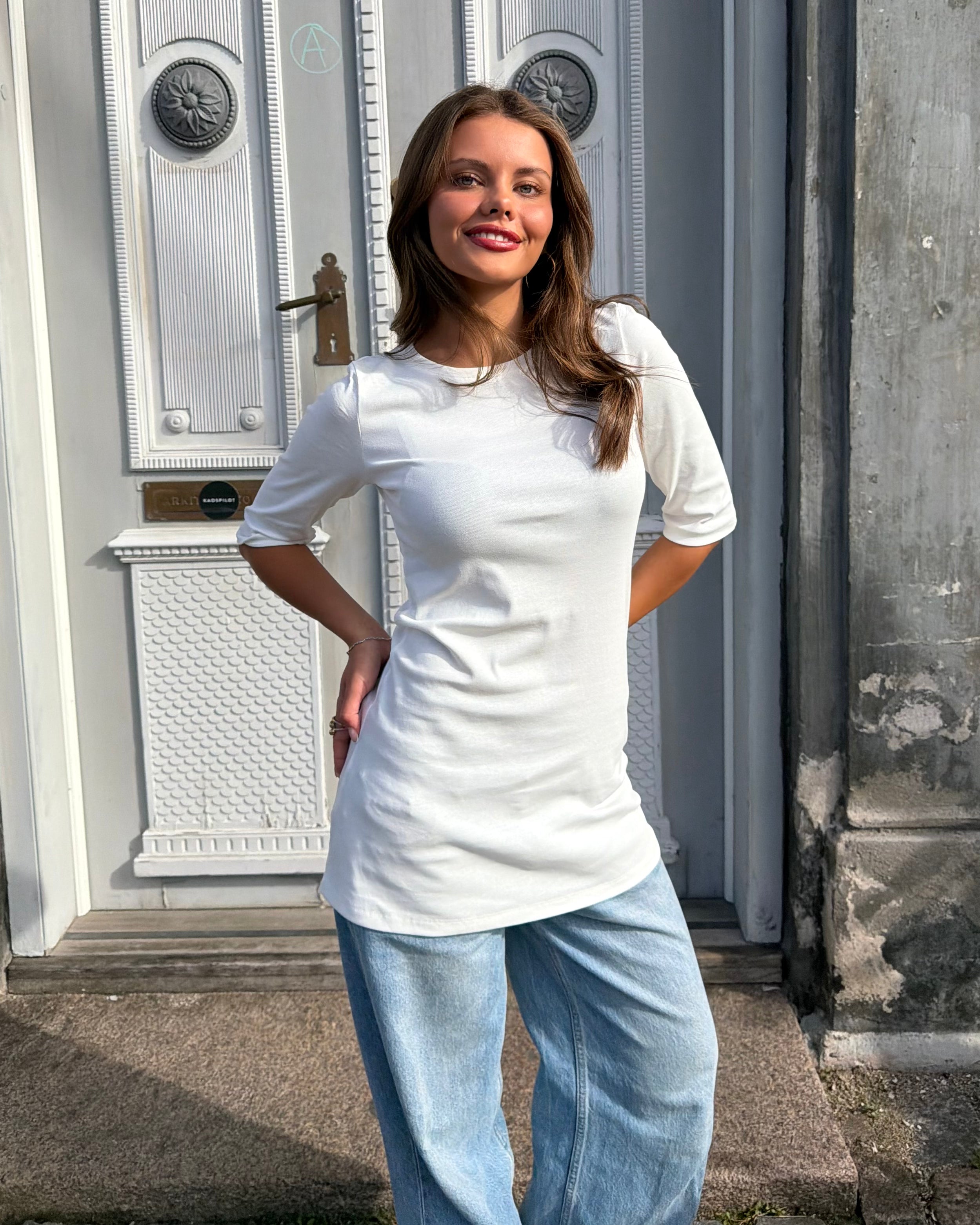 WILMA DRESS - WHITE