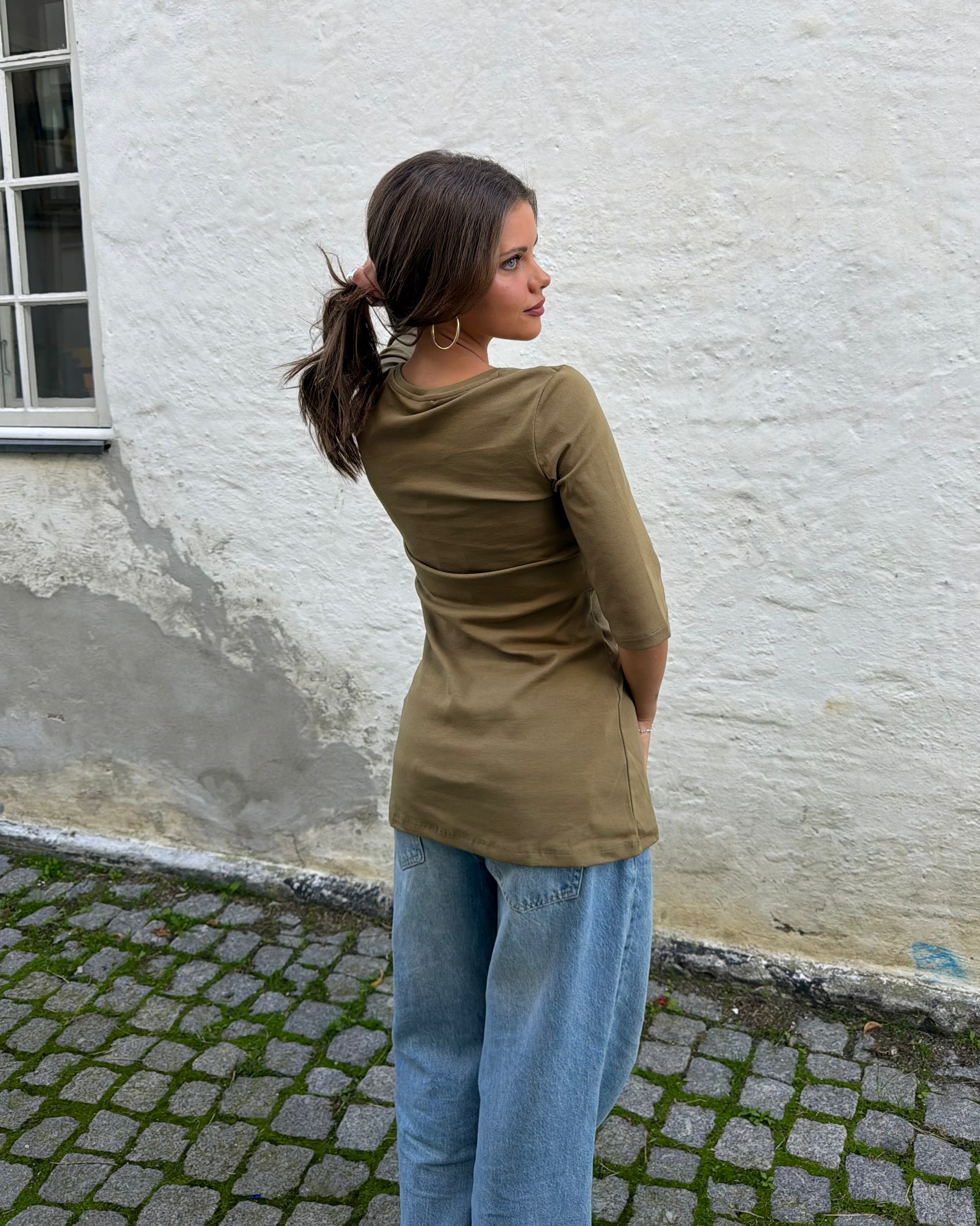 WILMA DRESS - ARMY