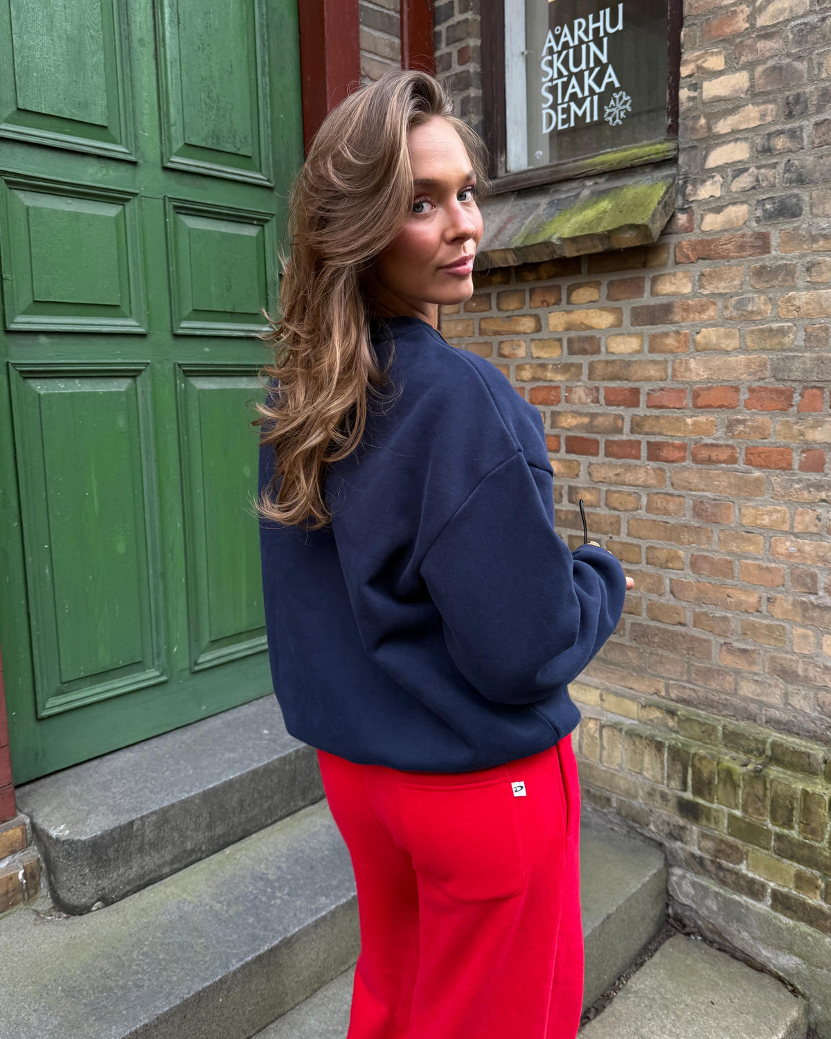 OVERSIZED SWEATSHIRT - NAVY