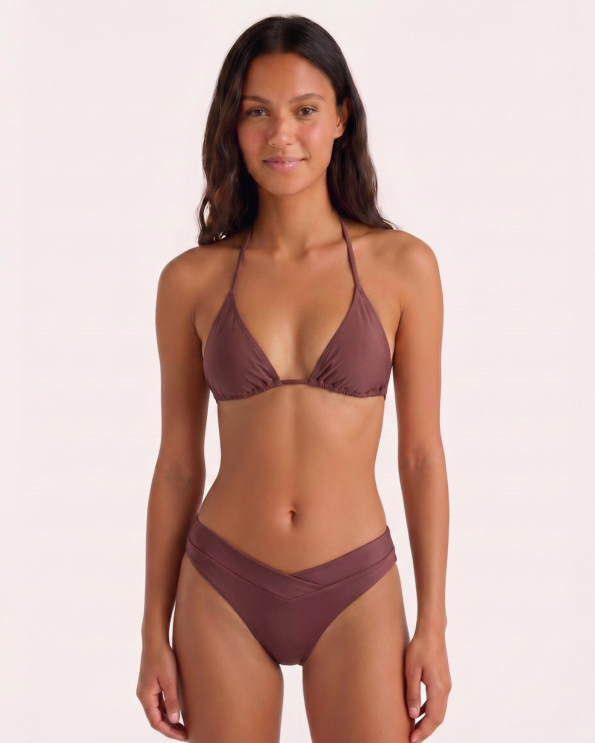 BAOMI BIKINI TOP - MAHOGANY