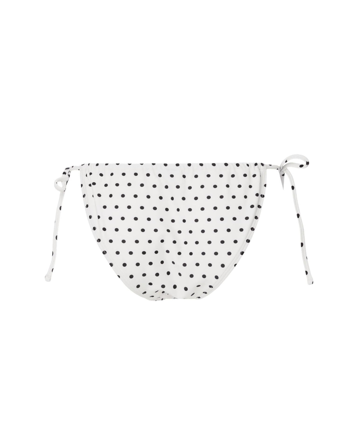 BAOMI BIKINI TRUSSE - EGRET / BLACK DOT