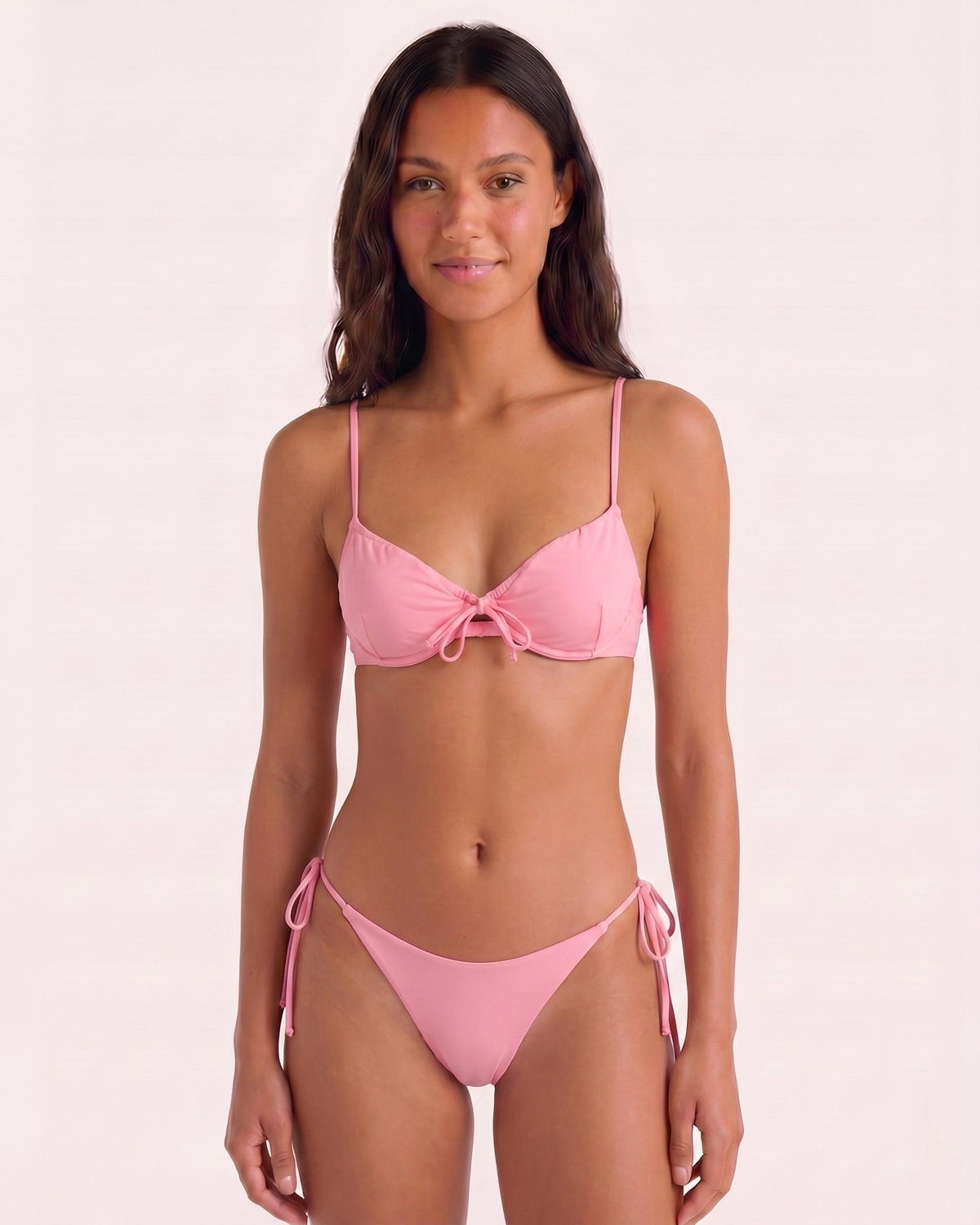 BAOMI BRAZIL BIKINI TRUSSE - PINK CARNATION