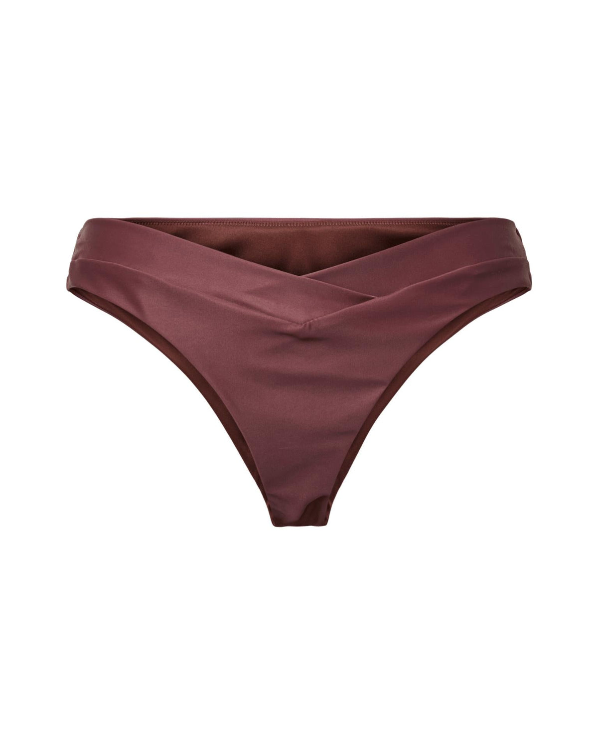 BAOMI V SHAPE MINI BRAZIL BIKINI TRUSSE - MAHOGANY