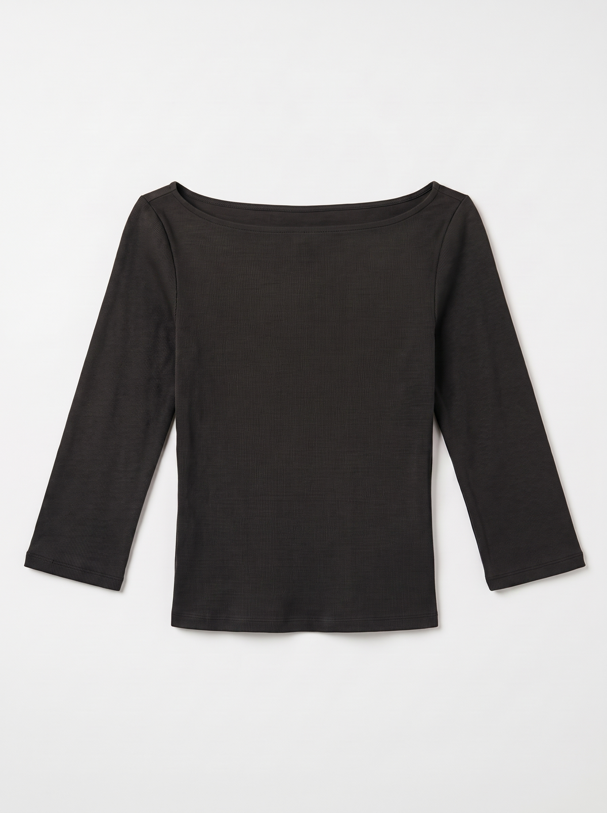 ASTRID 3/4 TOP - BLACK