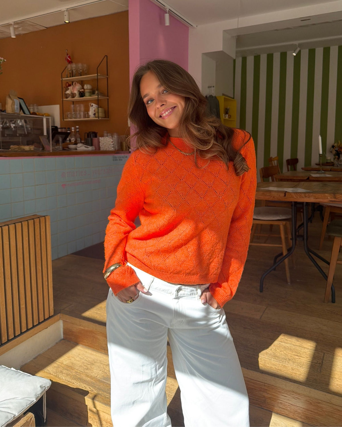 KAI KNIT LS - ORANGE