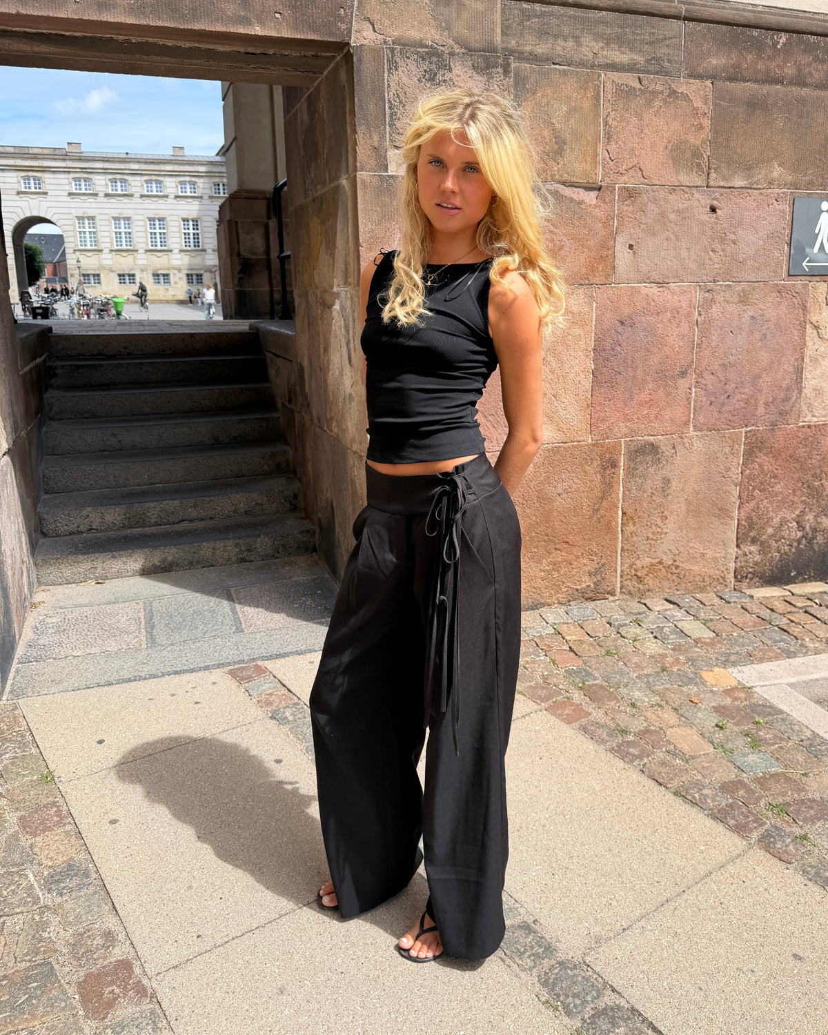 MAIA SUIT PANT - BLACK