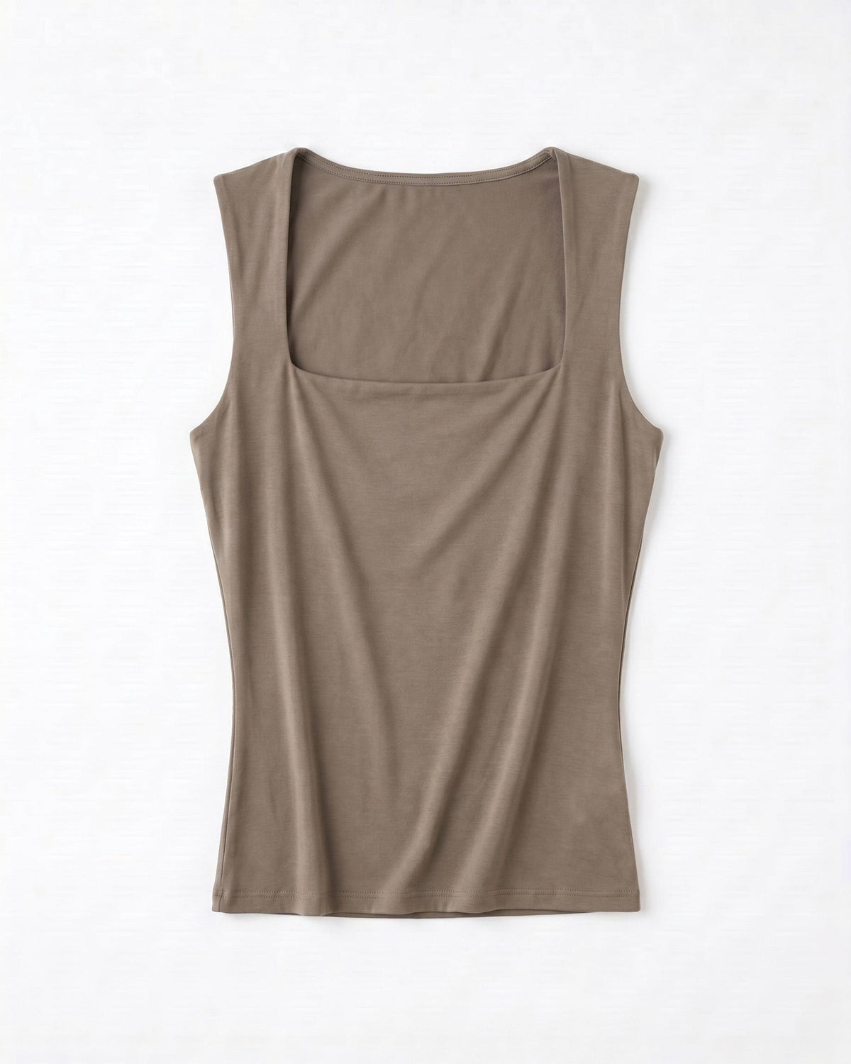 NORA VENDBAR TOP - TAUPE